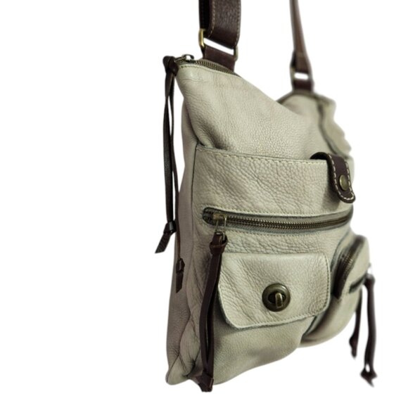 Stylish Roots Crossbody Bag with Brown Strap - Picture 4 of 13